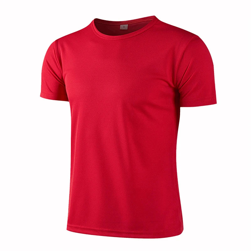 Quick-Drying Round Neck Sports T-shirt