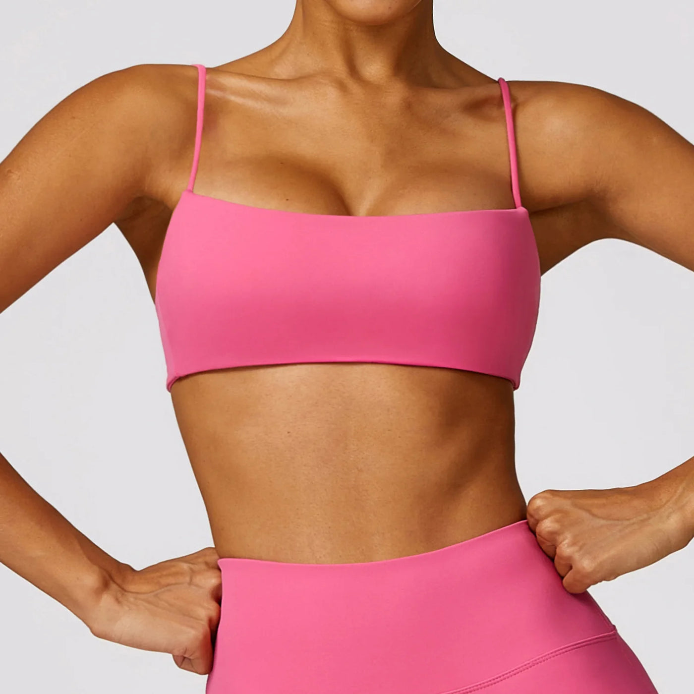 Push-Up Sports Bra Crop Top