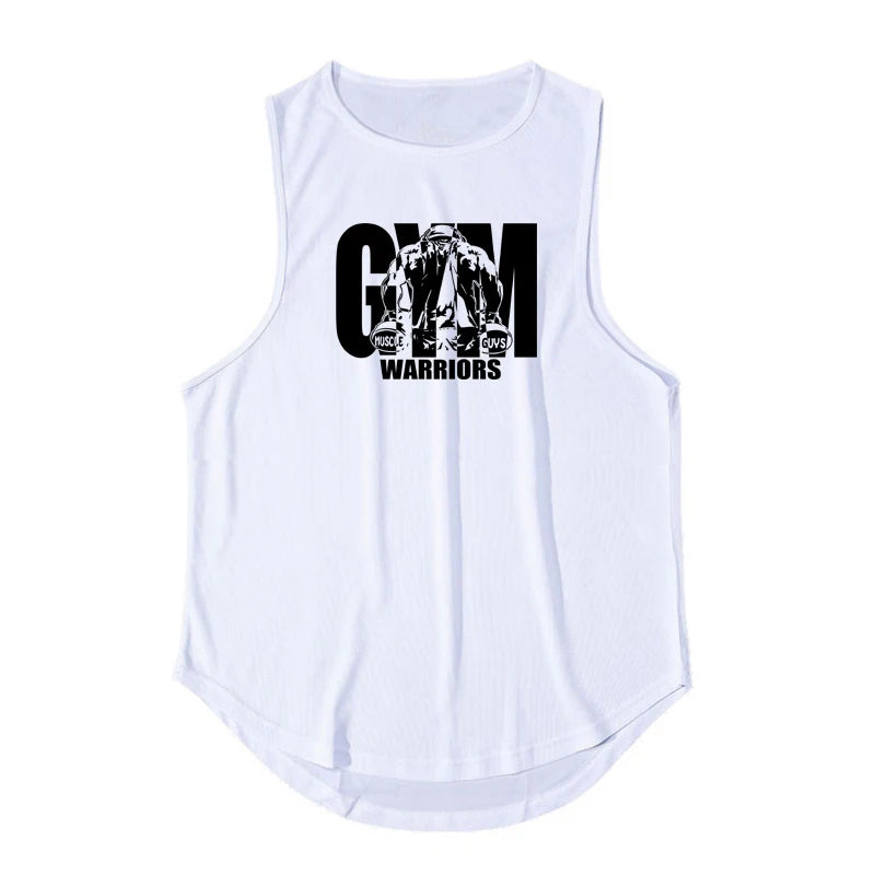 Quick-Dry Mesh Gym Tank Top