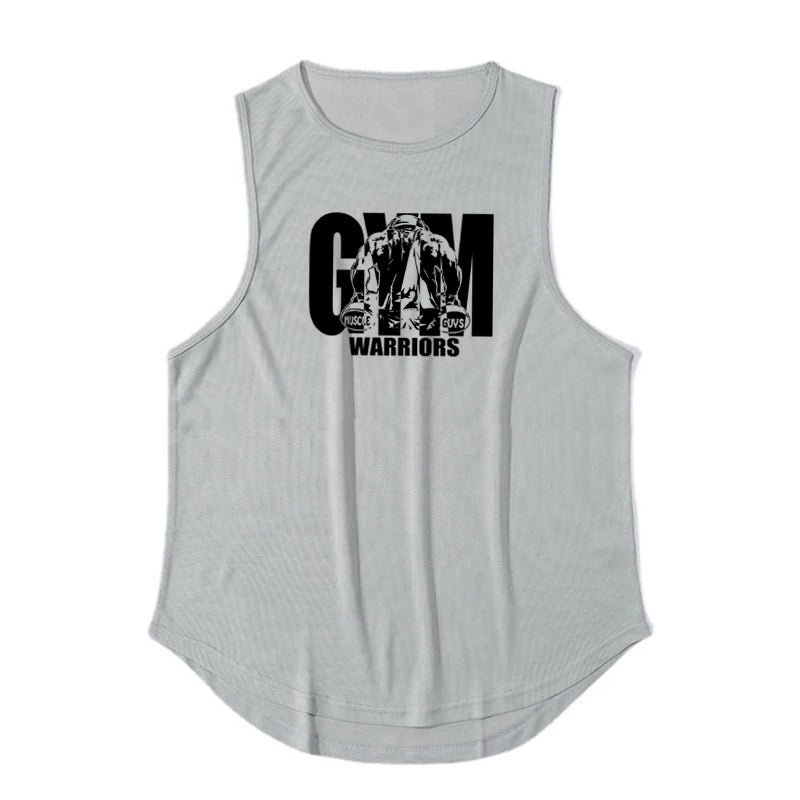 Quick-Dry Mesh Gym Tank Top