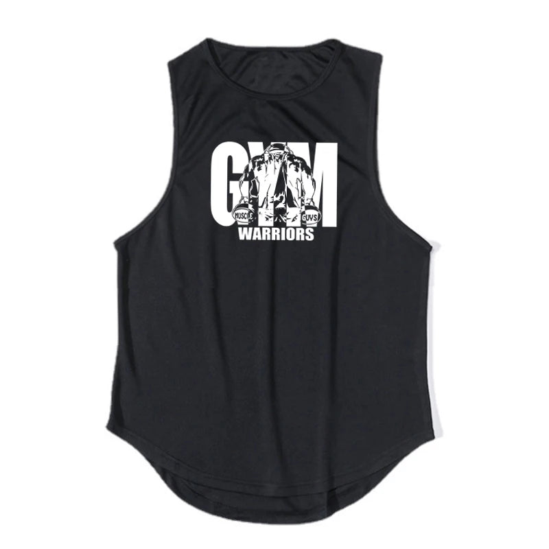 Quick-Dry Mesh Gym Tank Top