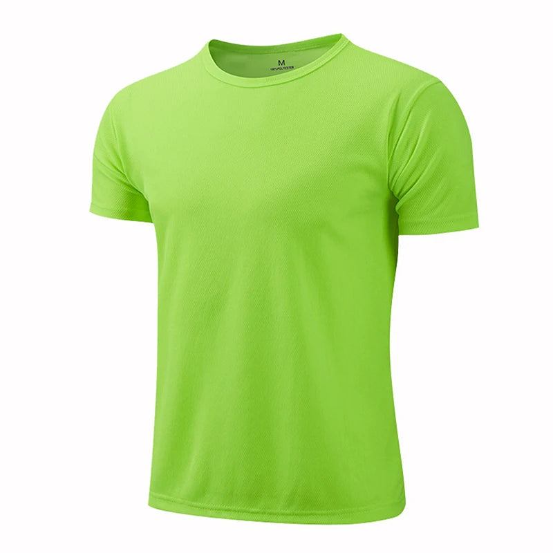 Quick-Drying Round Neck Sports T-shirt