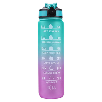 1000ml Water Bottle with Time Scale