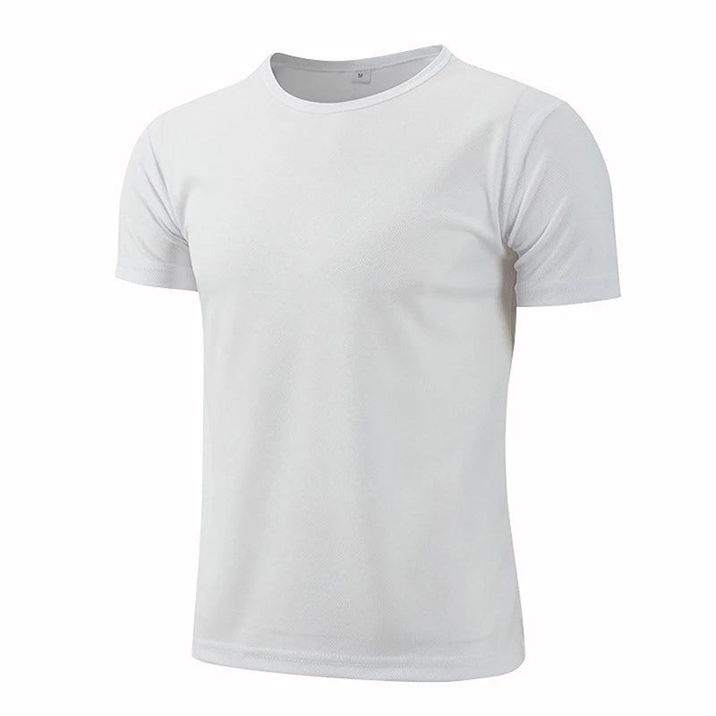 Quick-Drying Round Neck Sports T-shirt