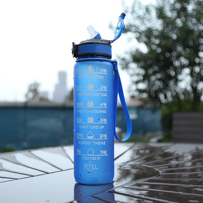 1000ml Water Bottle with Time Scale