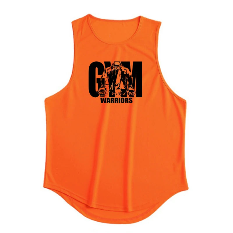 Quick-Dry Mesh Gym Tank Top