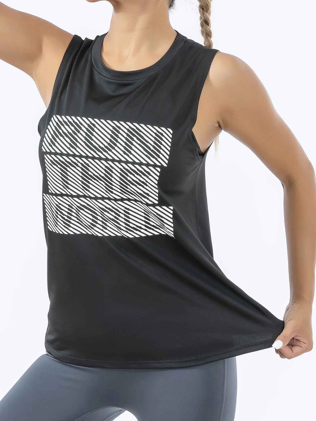 Retro Quick-Dry Sports Tank Top